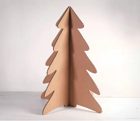 Arbol de Navidad de Cartón para Navidad