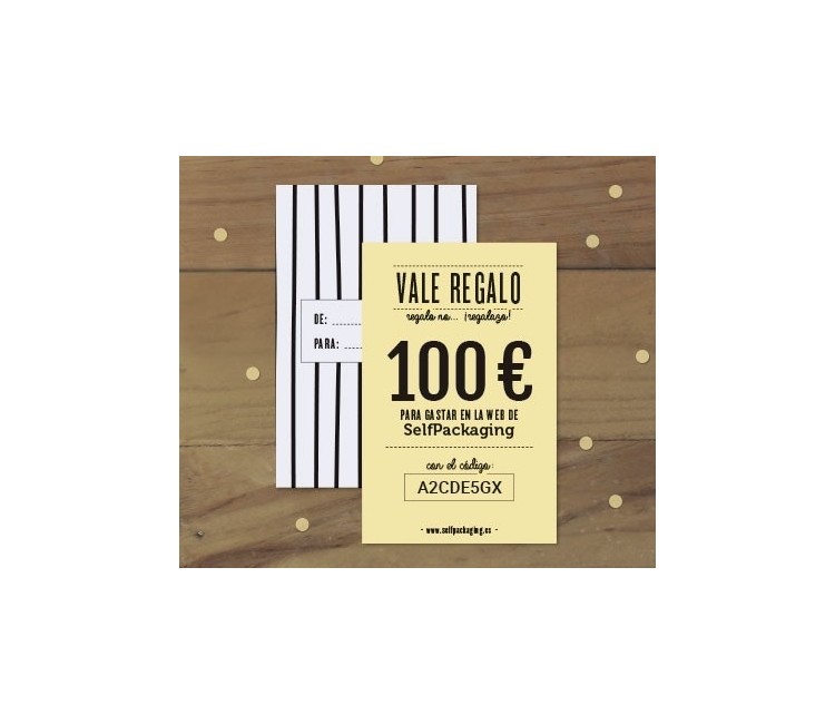 Vale regalo SelfPackaging 75 €