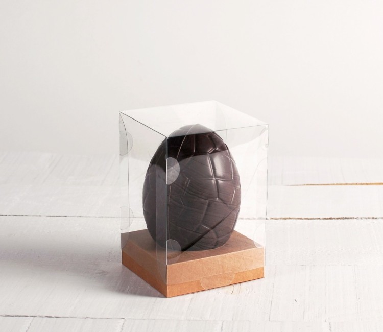 Cajas transparentes para un huevo de Pascua Cajas transparentes para un huevo de Pascua