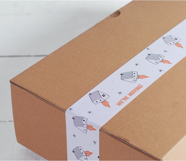 Ruban adhesif demenagement Personnalisé | SelfPackaging