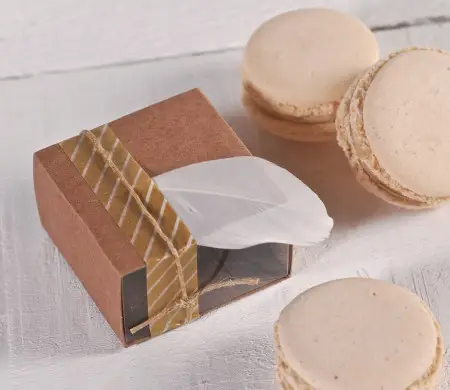 Cajita para un macaron con...