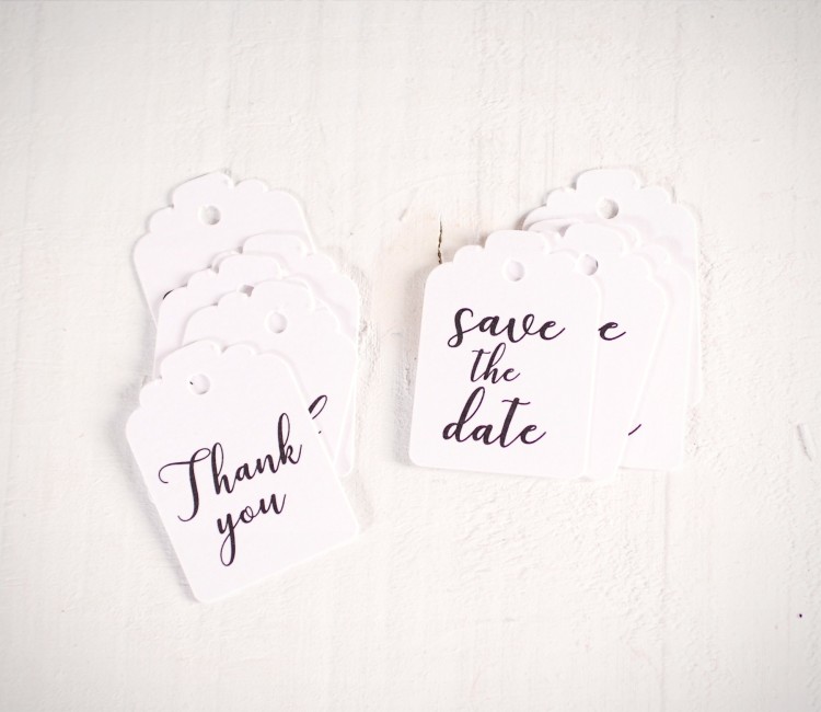 Étiquettes pour Cadeaux de Mariage  