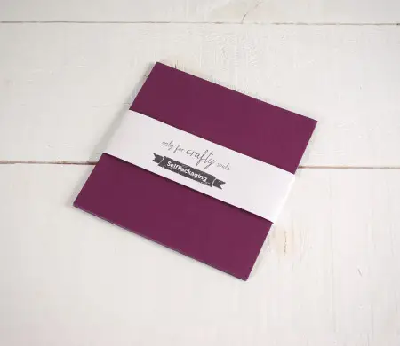Cartoncini Color Vinaccia 16,5x16,5cm | SelfPackaging