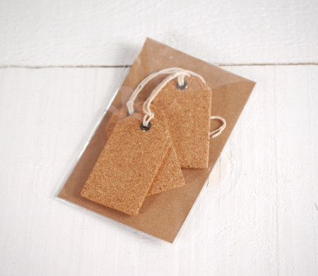 Cork Labels for Your Gifts