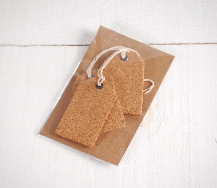 Etiquetas de Corcho para Tus Regalos Etiquetas de Corcho para Tus Regalos