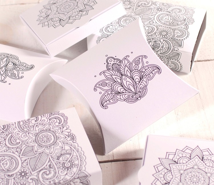 Kit Von Kasten Mit Mandalas | SelfPackaging