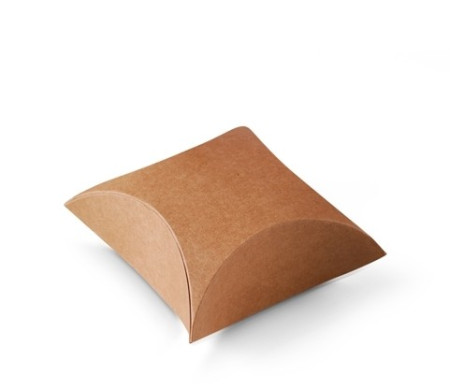 Caja regalo joyería o tiendas. Muy económica y original. Color kraft. Pack de 50 unidades