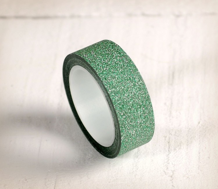 Glitter washi tape roll