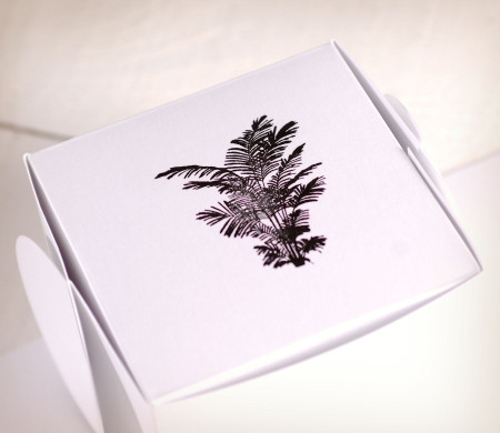 Tampon de feuilles tropicales de grande taille