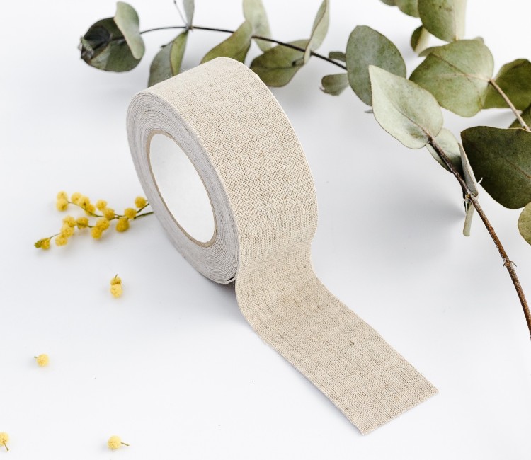 Fabric tape en 100% couleur naturelle Fabric tape en 100% couleur naturelle