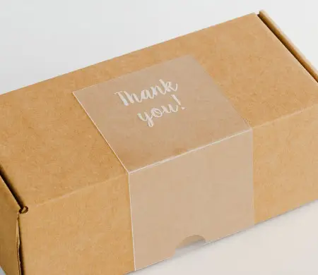 E Ei Transparent Label | SelfPackaging
