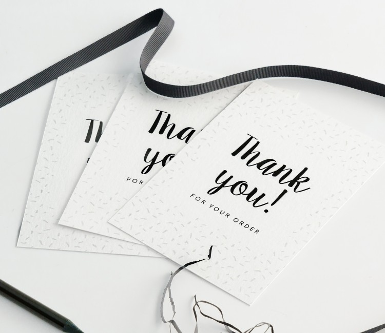 I Ei A Thank You Card | SelfPackaging