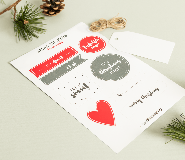 Kit Adesivi ed Etichetta per Natale