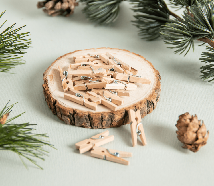 Mini pinze in legno Mini pinze in legno