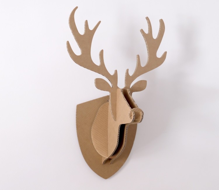 Cardboard Reindeer Head | SP UK
