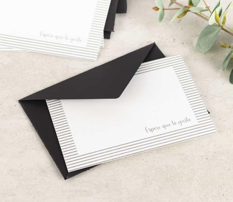 Pack de 5 sobres con tarjetas Pack de 5 sobres con tarjetas