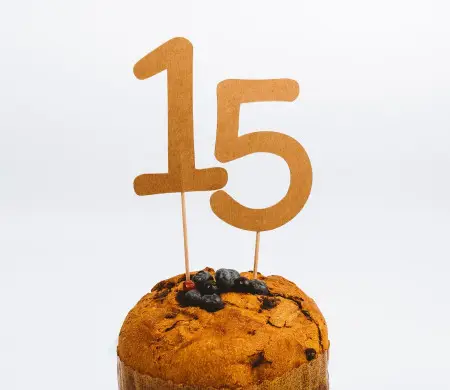 Cake Topper de Números (Cartón) | Selfpackaging