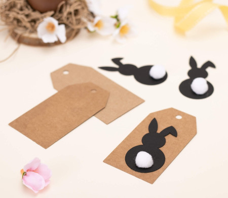 Etiquetas de Conejitos ¡Para Pascua!
