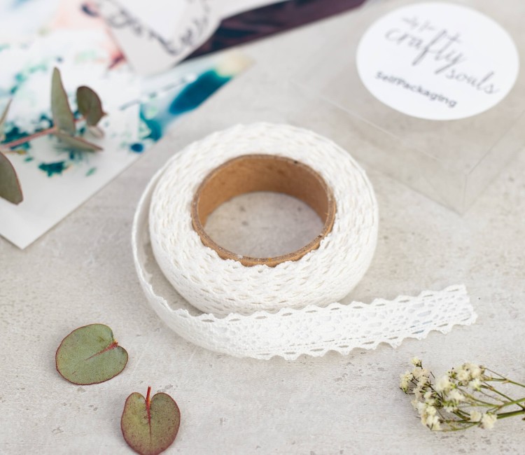 Fabric tape encaje entredos Fabric tape encaje entredos