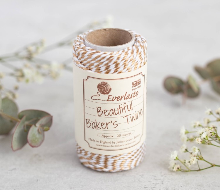 Cordino baker's twine bicolore in cotone per eleganti decorazioni Cordino baker's twine bicolore in cotone per eleganti decorazioni