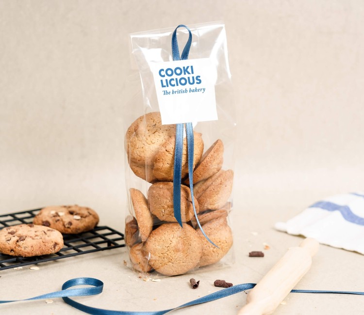 Bolsas de celofán con fondo y fuelle aptas para alimentación Bolsas de celofán con fondo y fuelle aptas para alimentación