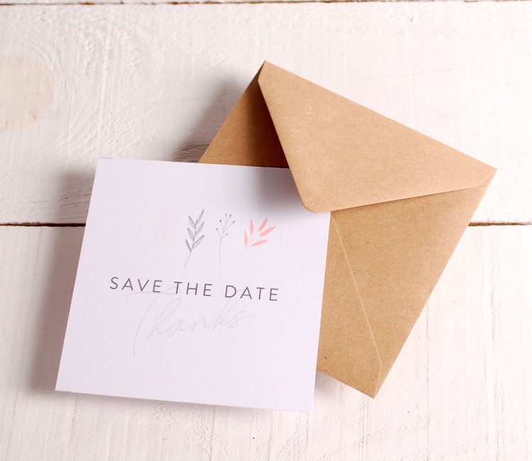 "Save the date” card for events "Save the date” card for events