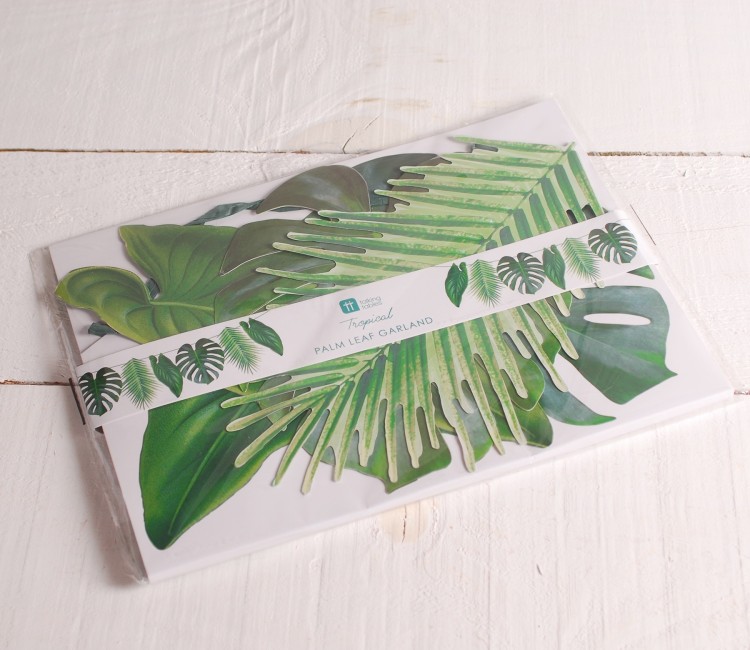 Guirnalda estampado tropical Guirnalda estampado tropical