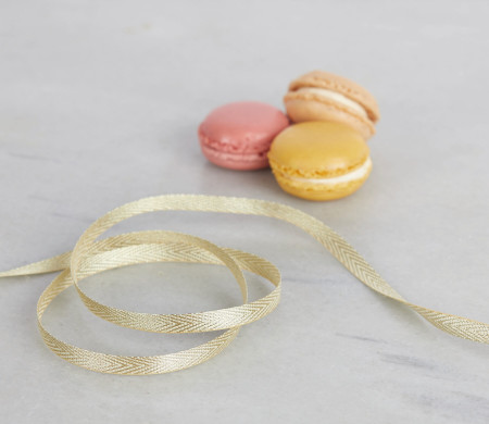 Golden triangles ribbon