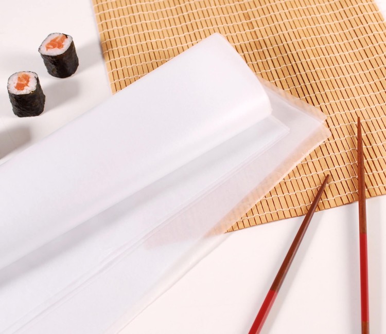  White waxed paper coated on both sides 