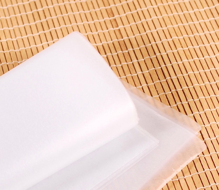  White waxed paper coated on both sides 