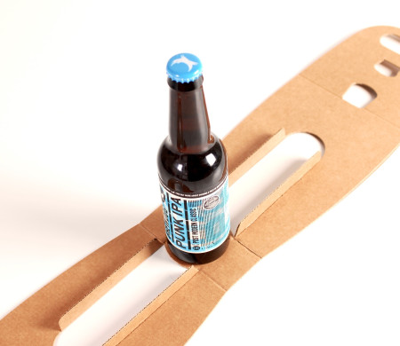 Caja para cerveza individual con impresión Caja para cerveza individual con impresión