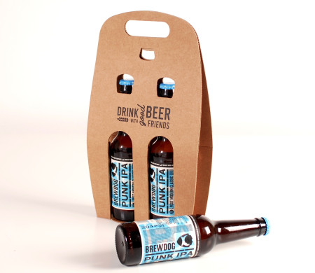 Boîte avec deux fentes pour bières Boîte avec deux fentes pour bières