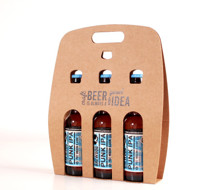 Caja para tres cervezas personalizable Caja para tres cervezas personalizable