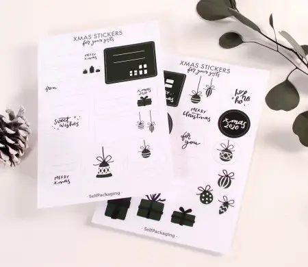 Kit Adesivi Regali Natale | SelfPackaging