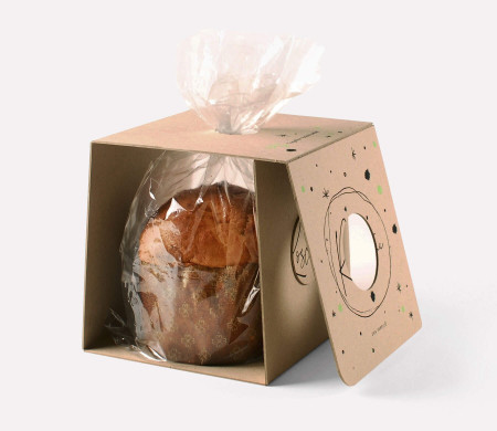 Verpackung mit Knopfverschluss | SelfPackaging