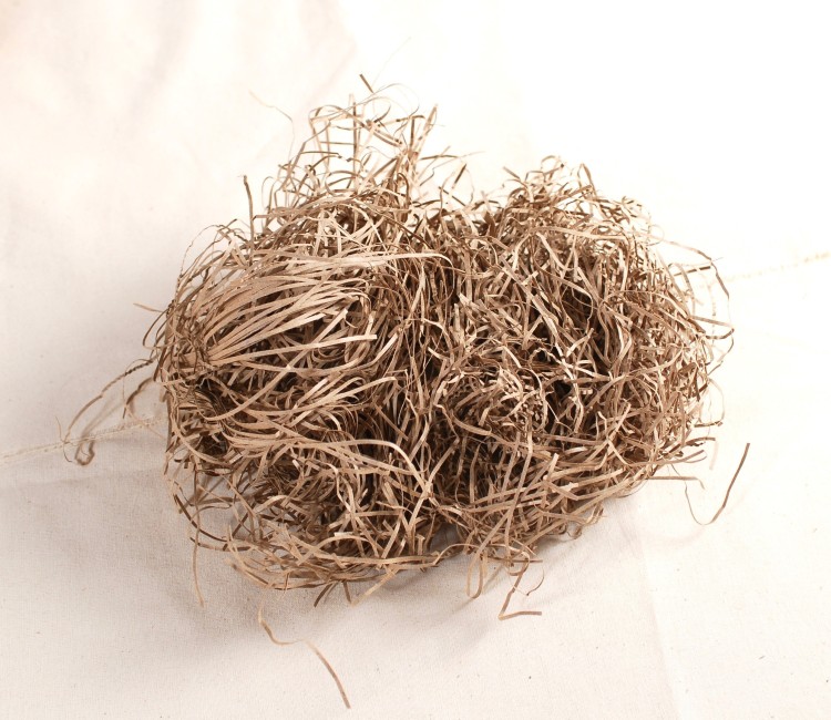 Paper shavings for cardboard boxes