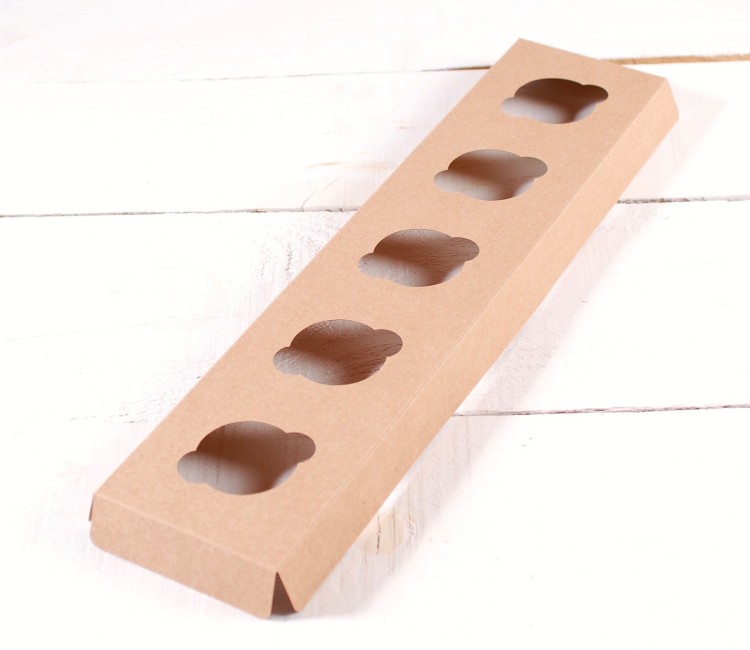 Holder para 5 mini cupcakes, ideal pastelerías Holder para 5 mini cupcakes, ideal pastelerías
