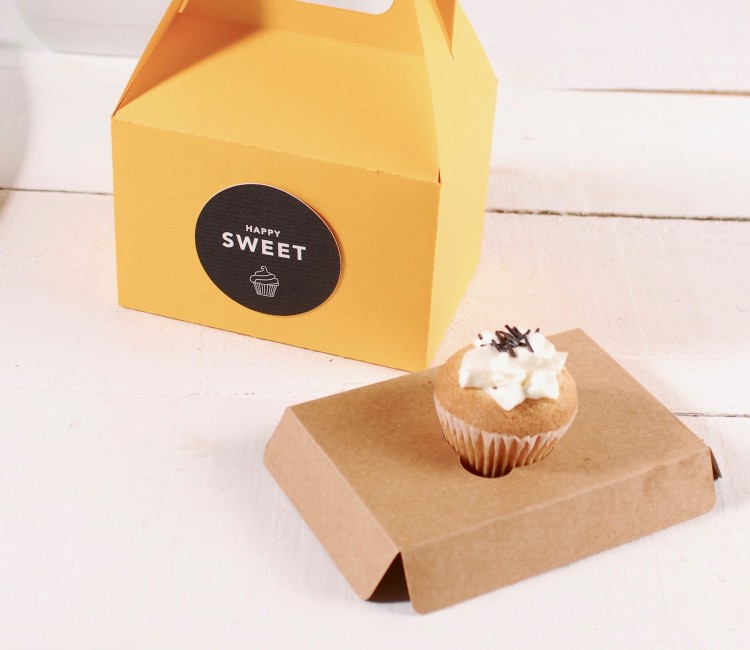 Support pour 1 mini cupcake pour boîtes pâtissières Support pour 1 mini cupcake pour boîtes pâtissières