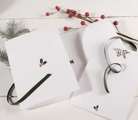 Pochette pour carte de noël Personnalisé | SelfPackaging
