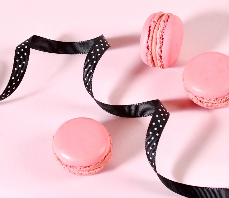 Nastro Grosgrain Nero a Pois | SelfPackaging