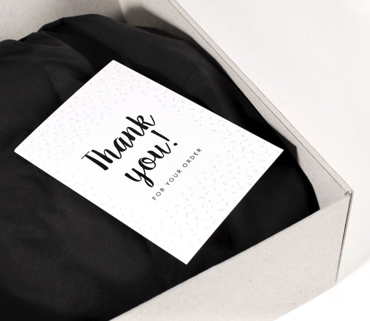 I Ei A Thank You Card | SelfPackaging