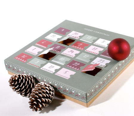 Calendaro de Adviento para rellenar