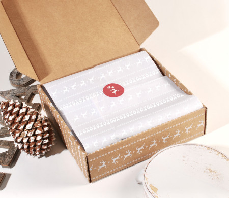 White tissue paper for gifts