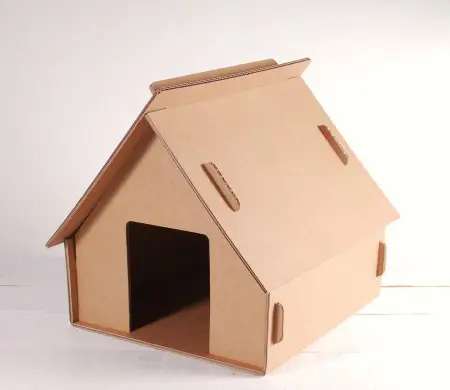Cardboard house for Children or Cats - Cardboard Toys
