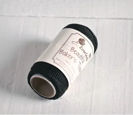 Schwarze Baumwollkordel | SelfPackaging