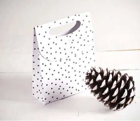 Christmas Gift Bag with Handle