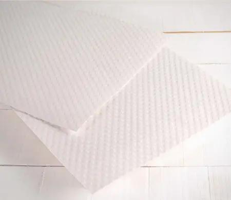 Papier Gaufré en forme de Cœurs 