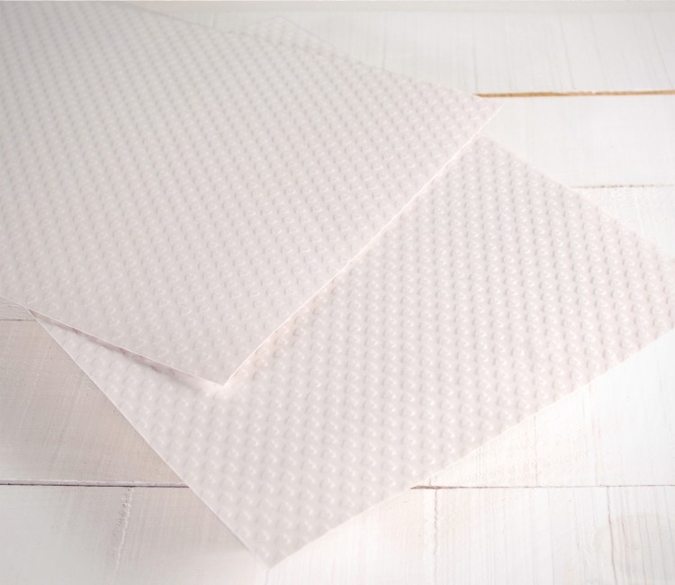 Carta Goffrata a Forma di Cuori