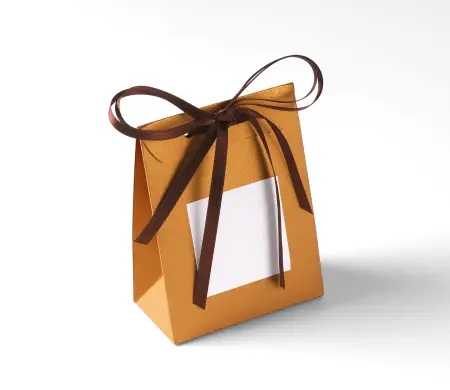 Bolsita para Regalos de Cartón, Bombones y Caramelos