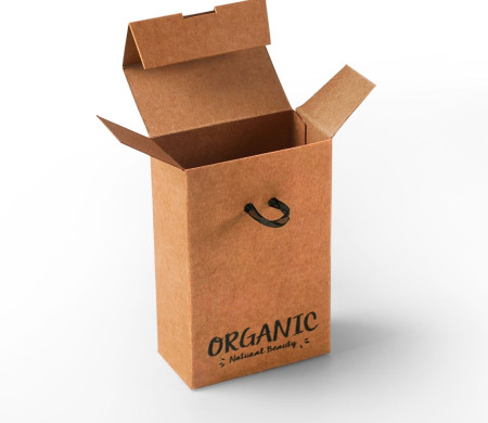 Cardboard Gift Box with a Very Original Fastener